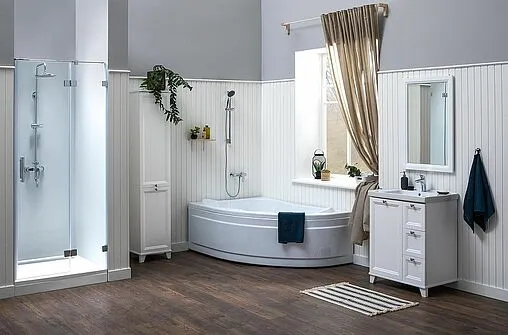 Тумба-умывальник напольная Aquanet Амели 70 белый 00261988+641600