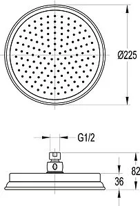 Душевая система с термостатом для душа Cezares Liberty хром LIBERTY-F-CD-T-01 Душевая система с термостатом для душа Cezares Liberty хром LIBERTY-F-CD-T-01, 4