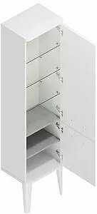 Шкаф-пенал Kerama Marazzi Pompei 43 белый глянец PO.N.150\WHT, 5