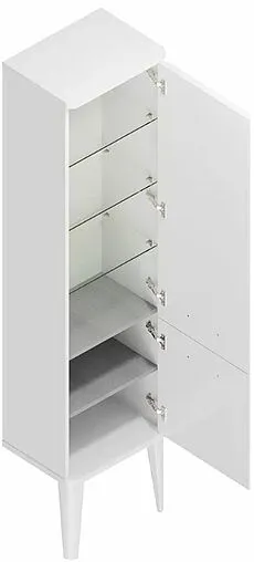 Шкаф-пенал Kerama Marazzi Pompei 43 белый глянец PO.N.150\WHT