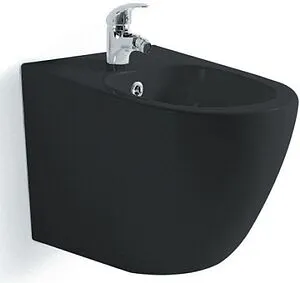Биде подвесное Aquatek Европа черный матовый AQ1016-MB, 1