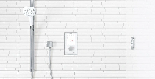 Душевая стойка Hansgrohe PuraVida 150 3iet 90см хром/белый 27853400