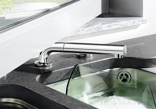 Смеситель для кухни с выдвижным изливом Blanco Periscope-S-F II хром 516671