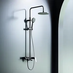 Душевая система со смесителем для ванны Damixa Jupiter чёрный матовый 977730300, 3