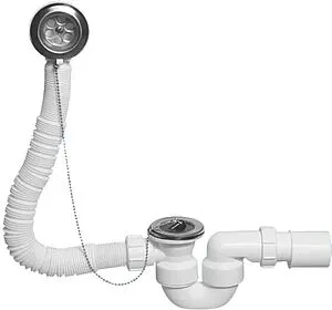 Слив-перелив для ванны Mc Alpine хром MRB1-EX Слив-перелив для ванны Mc Alpine хром MRB1-EX, 1