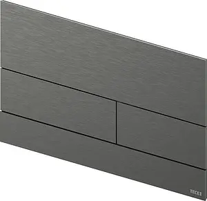 Клавиша смыва для унитаза TECEsquare II 9240836 сатин/черный хром, 1