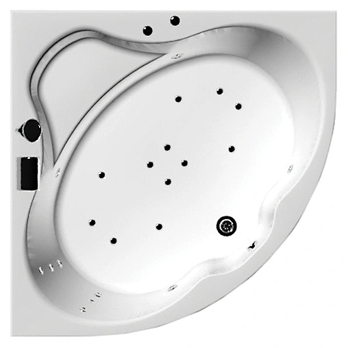 Ванна акриловая Aquanet Santiago 160x160 00204034