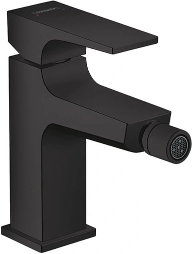 Смеситель для биде Hansgrohe Metropol чёрный матовый 32520670