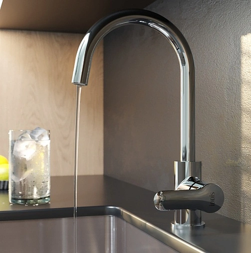 Смеситель для кухни с подключением к фильтру IDDIS Cuba хром CUBSBFJi05