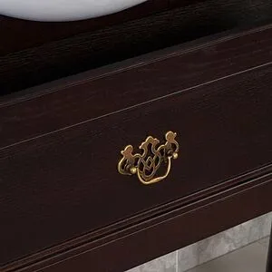 Тумба-умывальник напольная Roca America 85 дуб тёмный шоколад ZRU9302959+327206000, 5