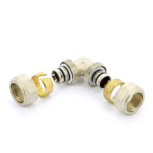 Уголок компрессионный соединительный 26мм x 26мм Uni-fitt 663N8800 Уголок компрессионный соединительный 26мм x 26мм Uni-fitt 663N8800