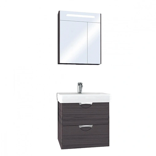 Тумба под умывальник Aquaton Сильва 60 дуб макиато 1A211801SIW50