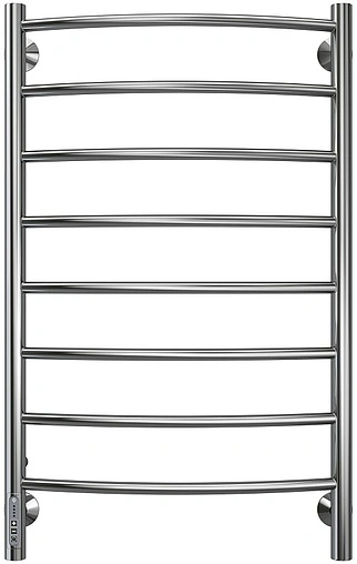 Полотенцесушитель электрический лесенка Terminus Классик П8 500х850 левый электро quick touch полированная сталь 4670078531377