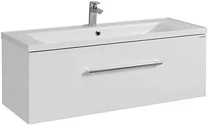 Тумба-умывальник подвесная Aquaton Мадрид 120 M белый 1A1687K3MA010, 1