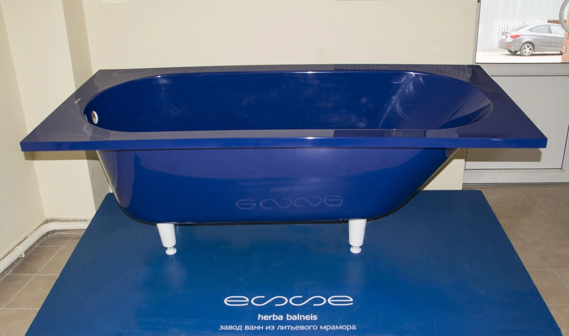 Ванна из искусственного камня Esse Borneo 170x80 белый EBOR1695