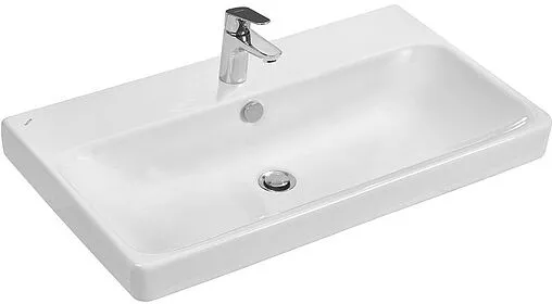 Тумба под умывальник подвесная Aquaton Оливия 80 белый матовый 1A283101OL010