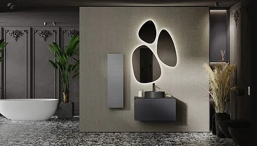 Тумба под умывальник подвесная Jorno Stone 80 антрацит Stn.01.80/P/A/JR Тумба под умывальник подвесная Jorno Stone 80 антрацит Stn.01.80/P/A/JR