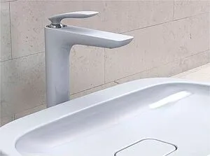 Смеситель для раковины Kludi Balance белый/хром 522989175 Смеситель для раковины Kludi Balance белый/хром 522989175, 5