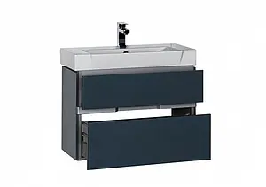 Тумба-умывальник Aquanet Виго 80 сине-серый 00183364+00170591 Тумба-умывальник Aquanet Виго 80 сине-серый 00183364+00170591, 4