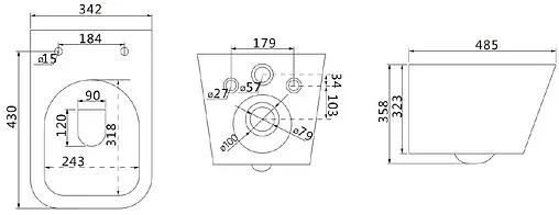 Комплект 5 в 1 Lemark Peneda Expert+Bit+ Florex White 100122424 с кнопкой Bit 9802006 черный матовый soft touch