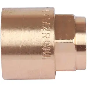 Муфта пайка переходная 15мм x ½"в Sanha 4270g 142701512 Муфта пайка переходная 15мм x ½"в Sanha 4270g 142701512, 5