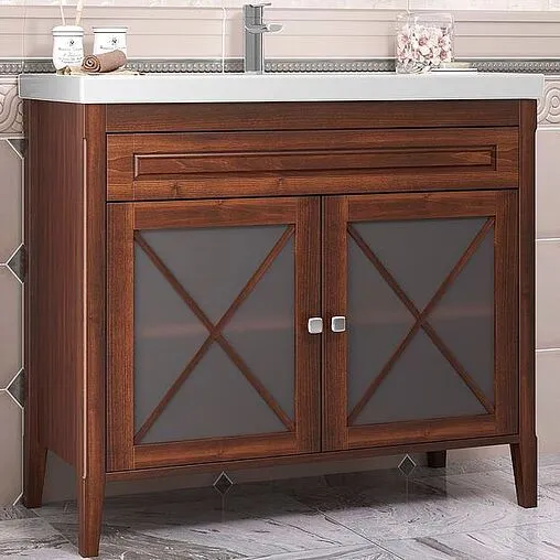 Тумба под умывальник напольный Opadiris Палермо 100 светлый орех 00-00006723