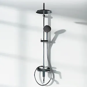 Душевая система со смесителем для ванны Damixa Jupiter хром 977740000 Душевая система со смесителем для ванны Damixa Jupiter хром 977740000, 3