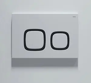 Клавиша смыва для унитаза IDDIS Unifix UNI04WBi77 белый матовый Клавиша смыва для унитаза IDDIS Unifix UNI04WBi77 белый матовый, 3
