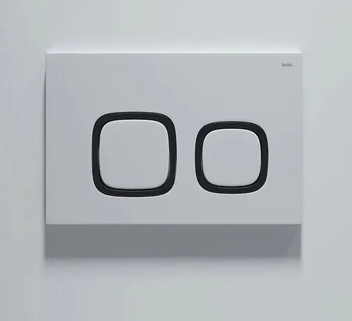 Клавиша смыва для унитаза IDDIS Unifix UNI04WBi77 белый матовый