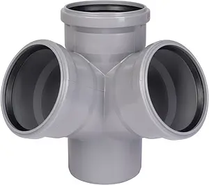 Крестовина двухплоскостная внутренняя D=110x110x110мм Угол 67° Ostendorf HTED 115920, 1