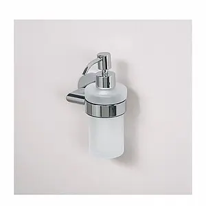 Дозатор для жидкого мыла Aquanet хром 3681-1 Дозатор для жидкого мыла Aquanet хром 3681-1, 3