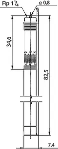 Насос скважинный центробежный 3" Grundfos SQ 2-85 96510201 Насос скважинный центробежный 3" Grundfos SQ 2-85 96510201, 4