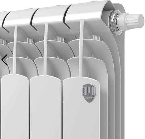 Радиатор биметаллический 4 секции нижнее правое подключение Royal Thermo Vittoria Super VDR 500 RTVSVDR50004