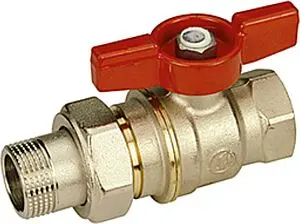 Кран шаровый с американкой ¾&quot;в x ¾&quot;н Giacomini R919X005, 4