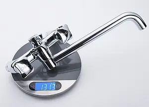 Смеситель для ванны с длинным изливом D&K Hessen Grimm хром DA1383301 Смеситель для ванны с длинным изливом D&K Hessen Grimm хром DA1383301, 3