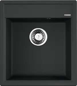 Мойка кухонная Omoikiri Daisen 46-BL черный 4993614 Мойка кухонная Omoikiri Daisen 46-BL черный 4993614, 1