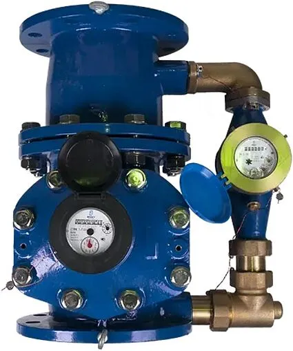 Счетчик холодной воды комбинированный Ду150 Декаст СТВК 2 10-150-01