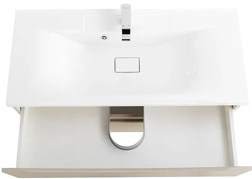 Тумба-умывальник подвесная BelBagno MARINO 100 Crema Opaco MARINO-1000-2C-SO-CO-P+BB1000/445-LV-MR-PR Тумба-умывальник подвесная BelBagno MARINO 100 Crema Opaco MARINO-1000-2C-SO-CO-P+BB1000/445-LV-MR-PR