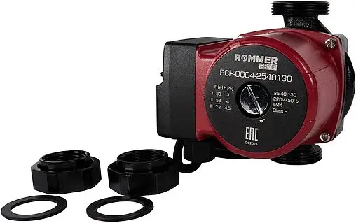 Насос циркуляционный Rommer Profi RATE 25/40-130 RCP-0004-2540130