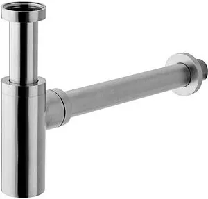 Сифон бутылочный для раковины Paffoni сталь ZACC240ST Сифон бутылочный для раковины Paffoni сталь ZACC240ST, 1