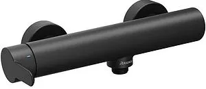 Смеситель для душа Ravak Puri чёрный матовый X070187, 1