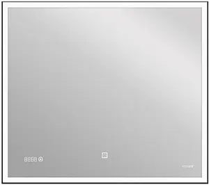 Зеркало с подсветкой Cersanit Led 100 с подогревом чёрный KN-LU-LED011*100-d-Os Зеркало с подсветкой Cersanit Led 100 с подогревом чёрный KN-LU-LED011*100-d-Os, 1