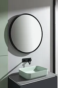 Зеркало с подсветкой Allen Brau Infinity 80 чёрный 1.21017.BL, 5