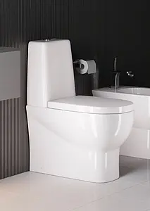 Унитаз-компакт Sanita Luxe Infinity mono SL DM белый INFSLCC01040822 Унитаз-компакт Sanita Luxe Infinity mono SL DM белый INFSLCC01040822, 4