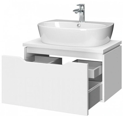 Тумба под умывальник подвесная Cersanit Street Fusion 70 белый B-SU-SFU70-CAS