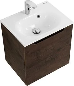 Тумба под умывальник подвесная BelBagno ETNA 50 L Rovere Moro ETNA-500-1A-SO-RW-P-L, 4