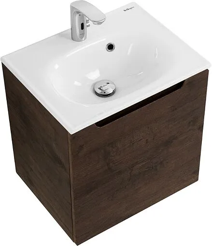 Тумба под умывальник подвесная BelBagno ETNA 50 L Rovere Moro ETNA-500-1A-SO-RW-P-L Тумба под умывальник подвесная BelBagno ETNA 50 L Rovere Moro ETNA-500-1A-SO-RW-P-L