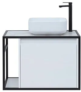 Тумба-умывальник подвесная Aquanet Nova Lite LOFT 75 R белый глянец 00261649+ Тумба-умывальник подвесная Aquanet Nova Lite LOFT 75 R белый глянец 00261649+, 5