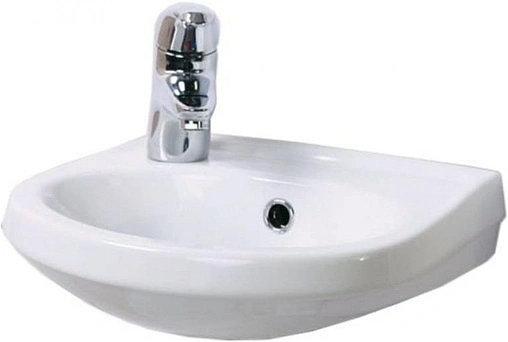 Раковина Sanita Лада 37 белый WB.MN/Lada/37-L/WHT.G/S1