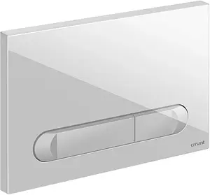 Клавиша смыва для унитаза Cersanit Estetica 64109 белый глянцевый Клавиша смыва для унитаза Cersanit Estetica 64109 белый глянцевый, 3